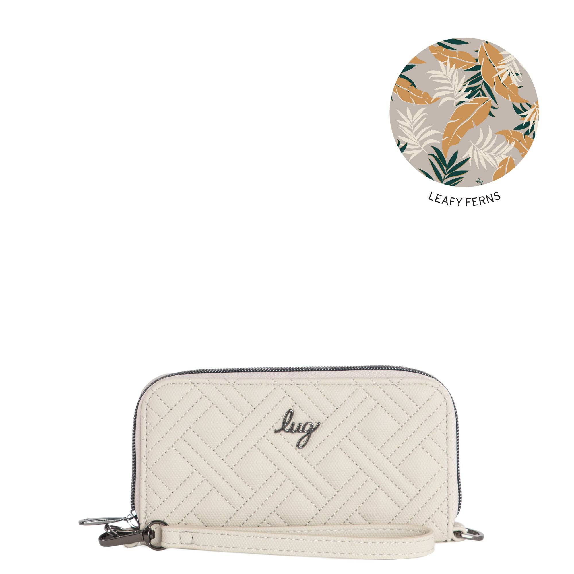 Whirly Matte Luxe VL RFID Wristlet Wallet - PEBBLE - WHIRLY-ML-PEBBLE